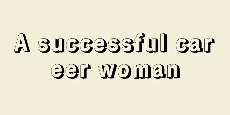 A successful career woman
