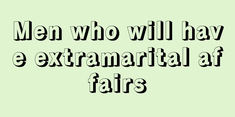 Men who will have extramarital affairs