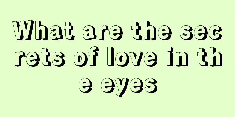 What are the secrets of love in the eyes