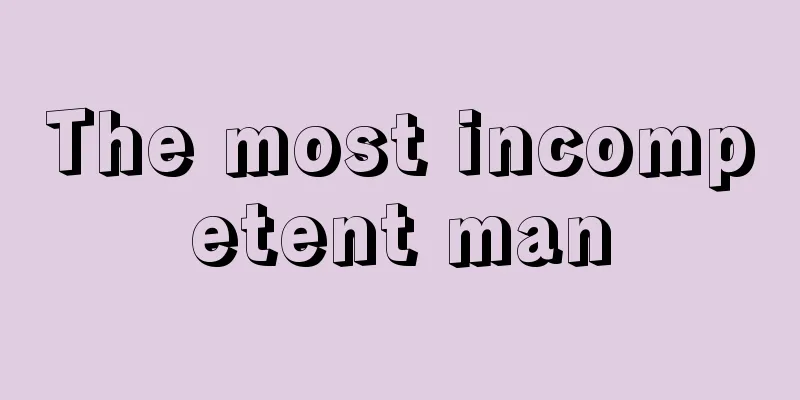 The most incompetent man