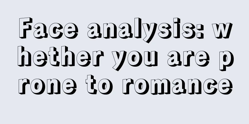 Face analysis: whether you are prone to romance