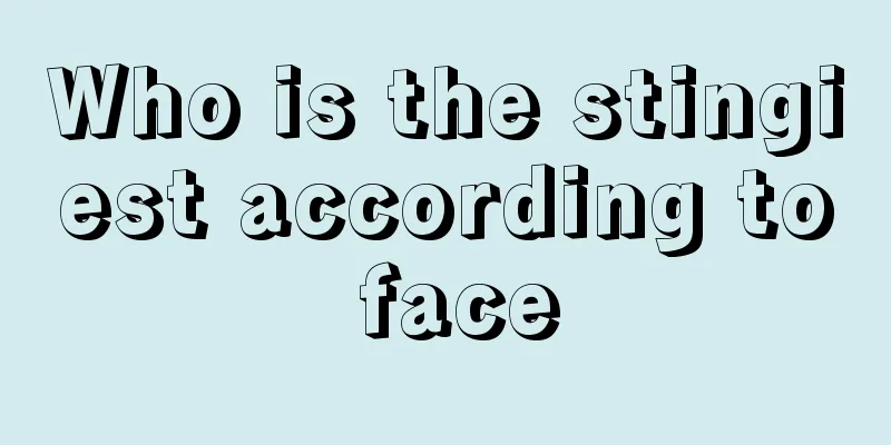 Who is the stingiest according to face