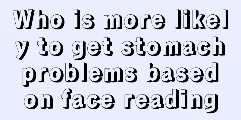 Who is more likely to get stomach problems based on face reading