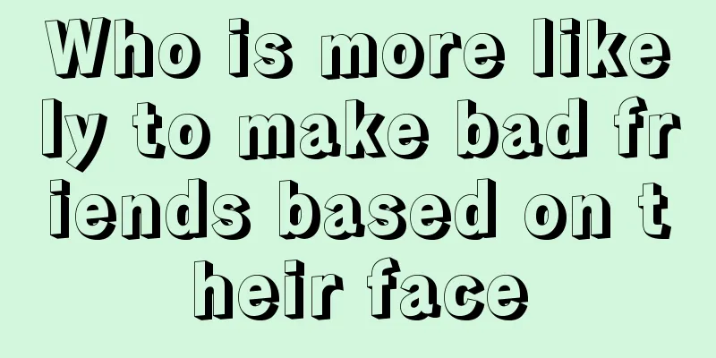 Who is more likely to make bad friends based on their face