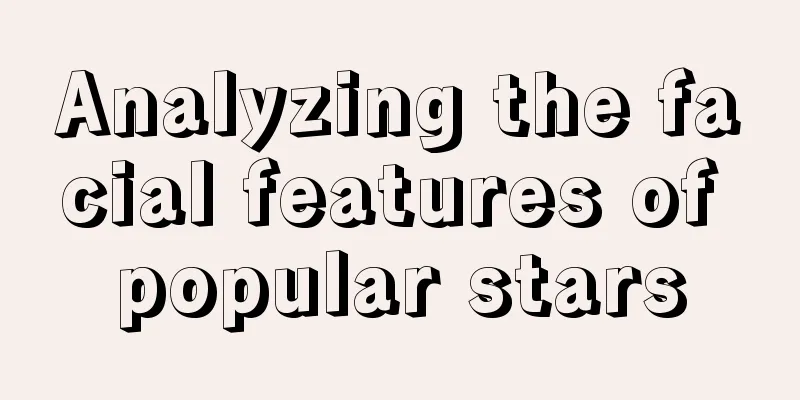 Analyzing the facial features of popular stars