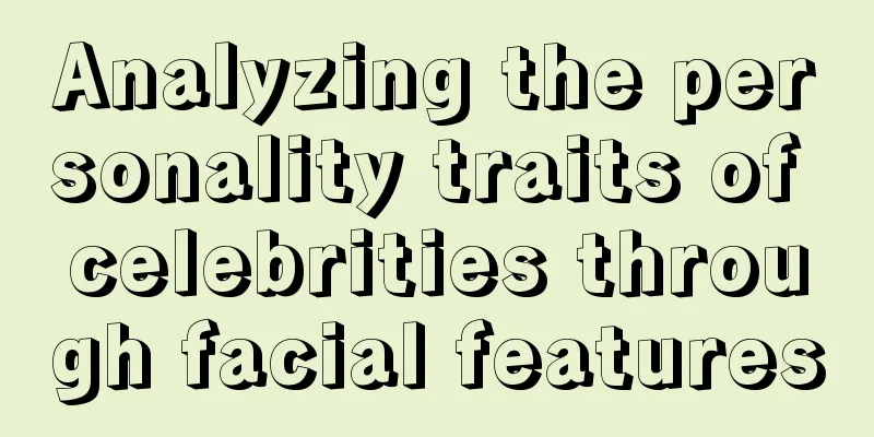 Analyzing the personality traits of celebrities through facial features