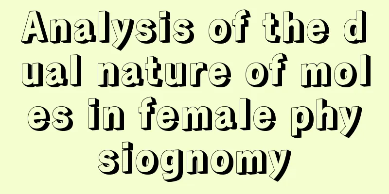 Analysis of the dual nature of moles in female physiognomy