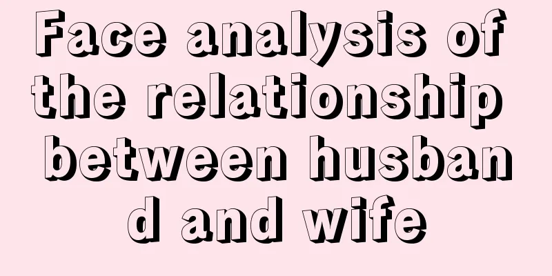 Face analysis of the relationship between husband and wife