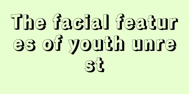 The facial features of youth unrest