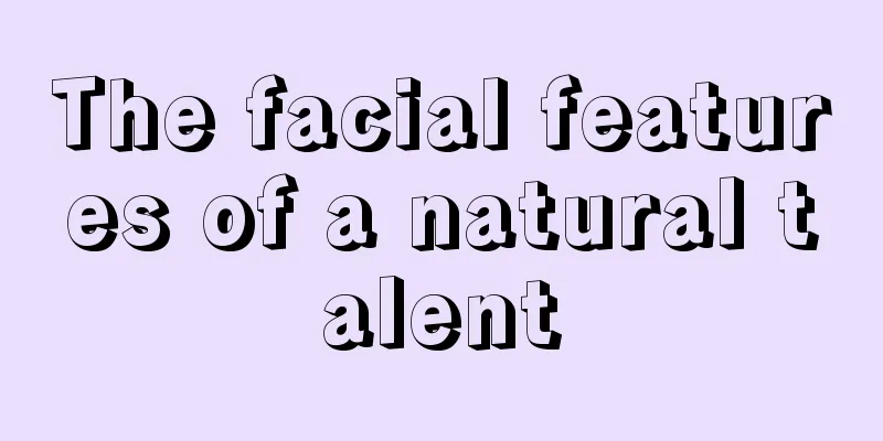 The facial features of a natural talent