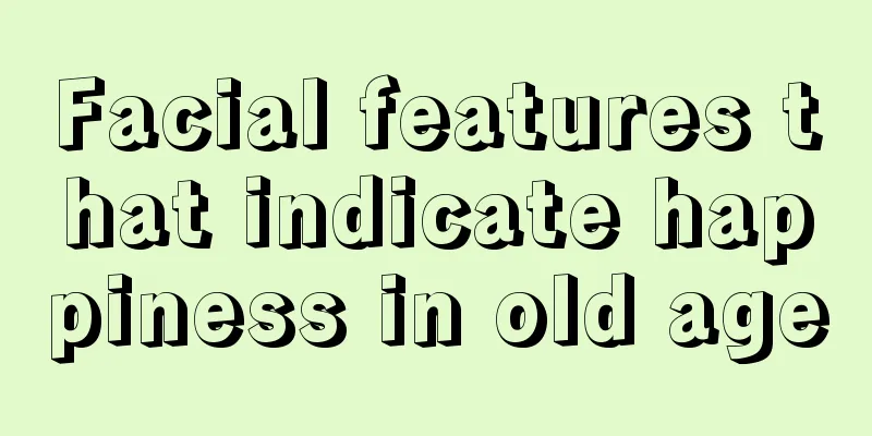 Facial features that indicate happiness in old age