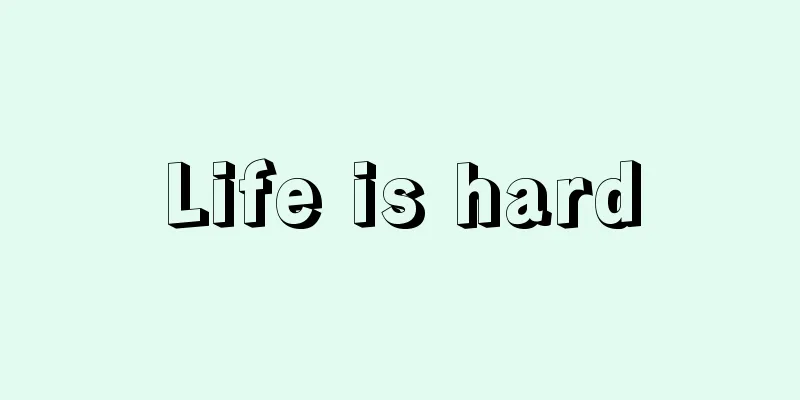 Life is hard