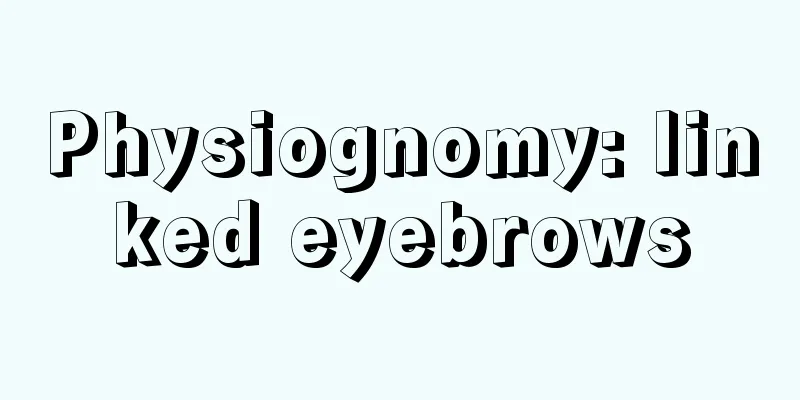 Physiognomy: linked eyebrows