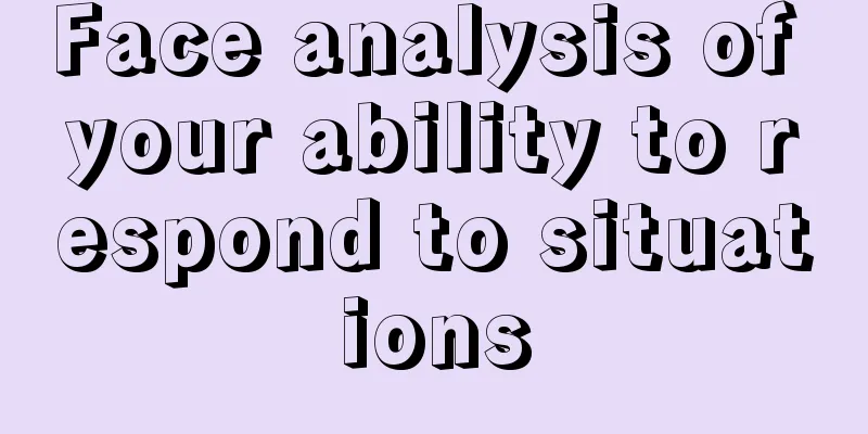 Face analysis of your ability to respond to situations