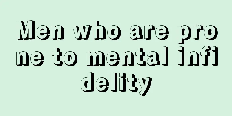 Men who are prone to mental infidelity