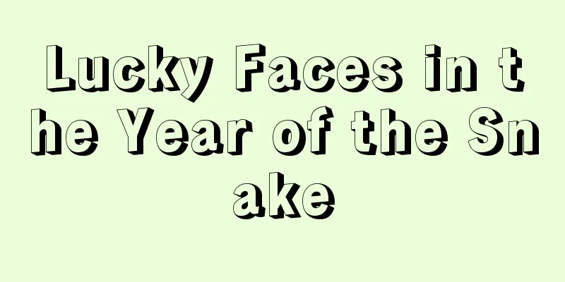 Lucky Faces in the Year of the Snake