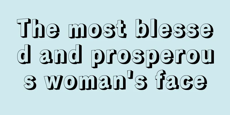 The most blessed and prosperous woman's face