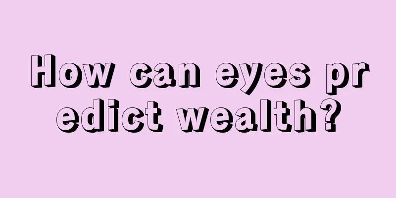 How can eyes predict wealth?