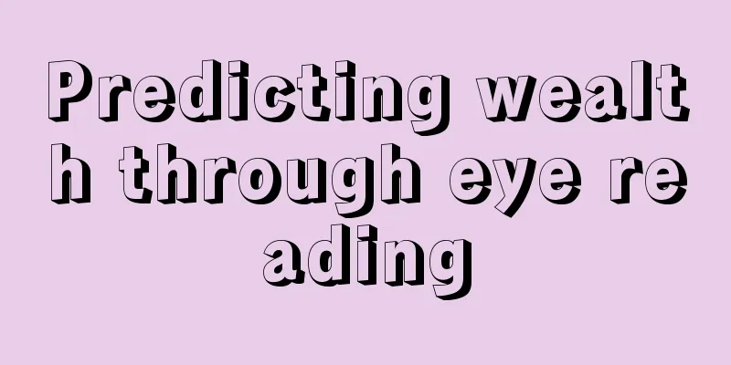 Predicting wealth through eye reading