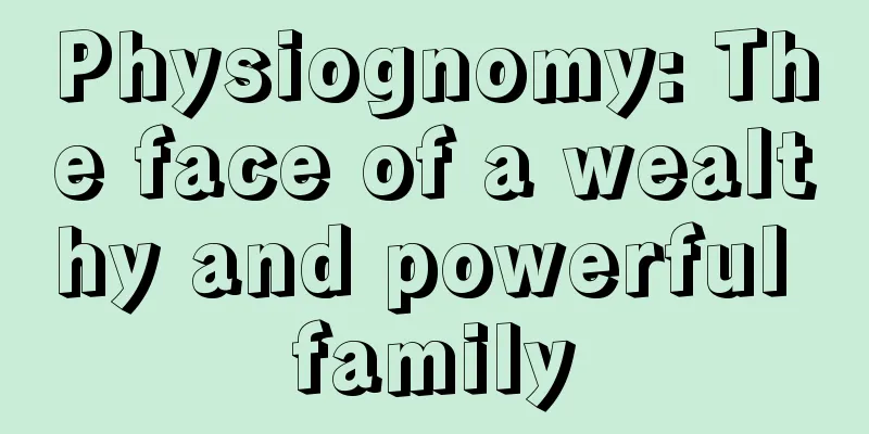Physiognomy: The face of a wealthy and powerful family