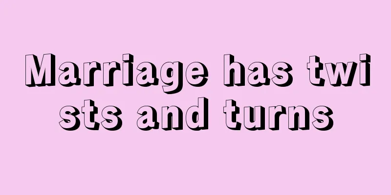 Marriage has twists and turns