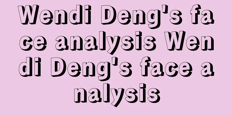 Wendi Deng's face analysis Wendi Deng's face analysis