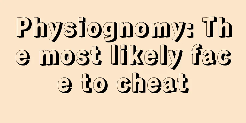 Physiognomy: The most likely face to cheat