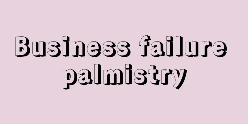 Business failure palmistry