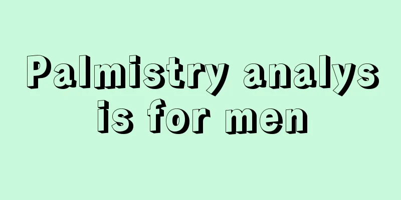 Palmistry analysis for men