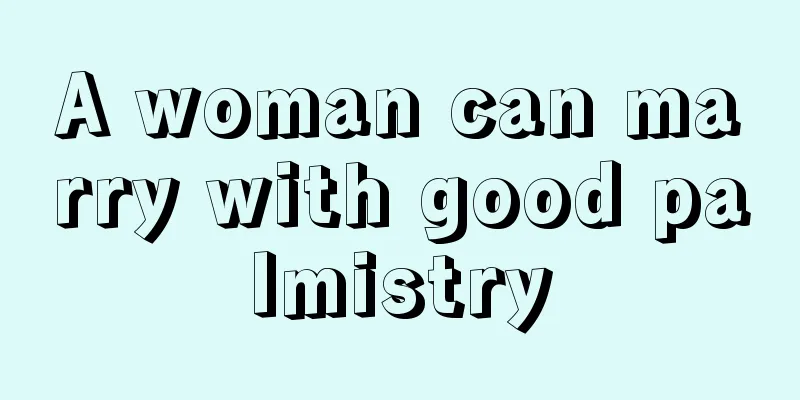 A woman can marry with good palmistry