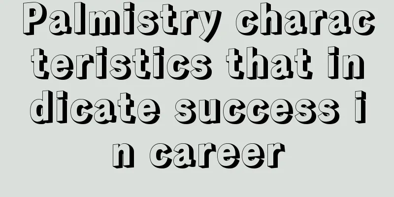 Palmistry characteristics that indicate success in career