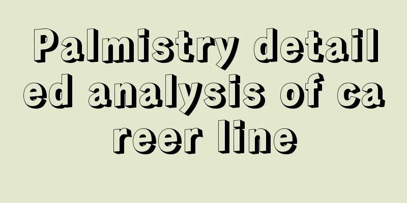 Palmistry detailed analysis of career line