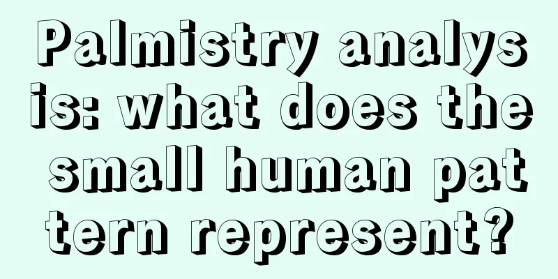 Palmistry analysis: what does the small human pattern represent?