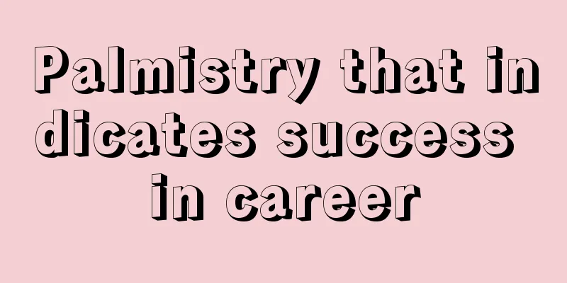 Palmistry that indicates success in career