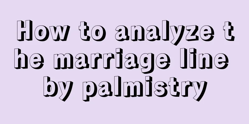 How to analyze the marriage line by palmistry