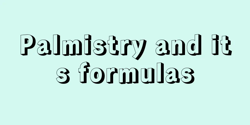 Palmistry and its formulas