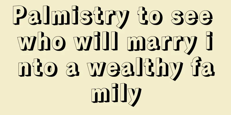Palmistry to see who will marry into a wealthy family
