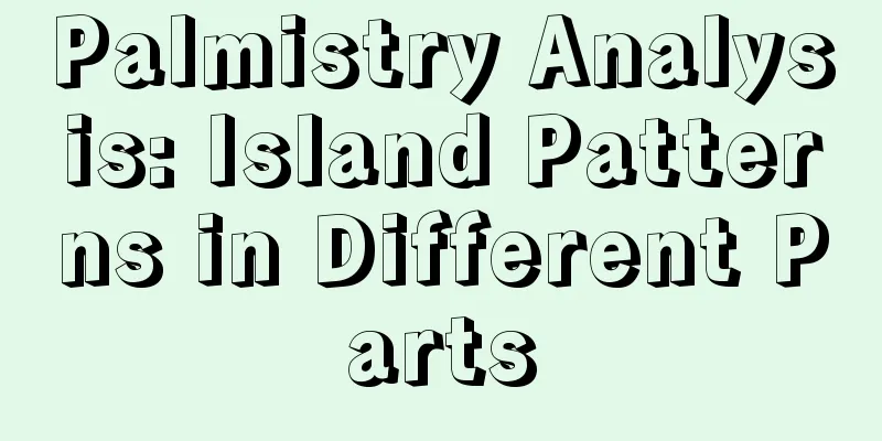 Palmistry Analysis: Island Patterns in Different Parts