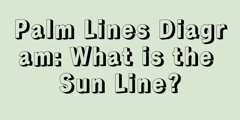 Palm Lines Diagram: What is the Sun Line?