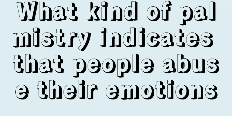 What kind of palmistry indicates that people abuse their emotions