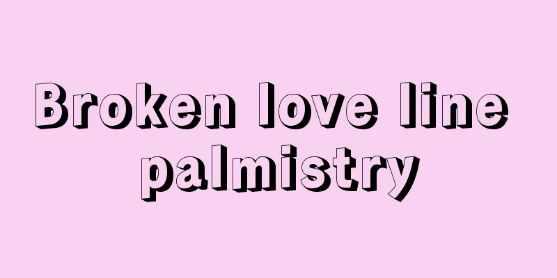 Broken love line palmistry