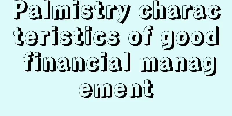 Palmistry characteristics of good financial management