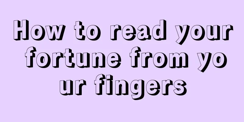 How to read your fortune from your fingers