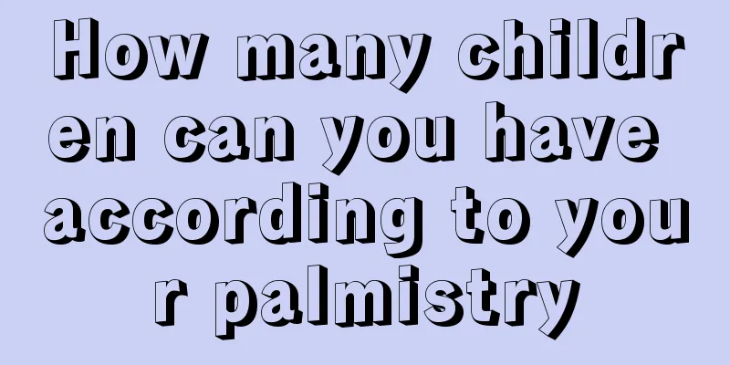 How many children can you have according to your palmistry