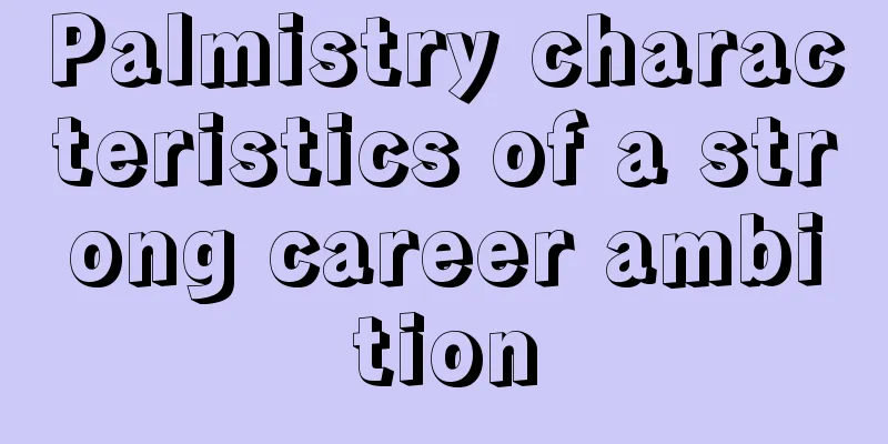 Palmistry characteristics of a strong career ambition