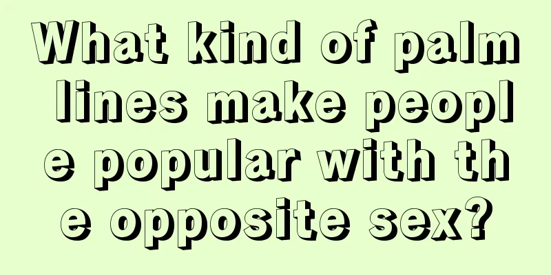 What kind of palm lines make people popular with the opposite sex?