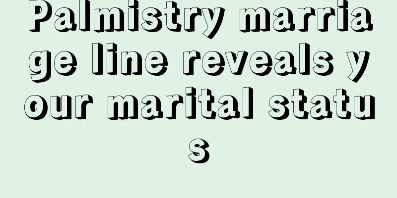 Palmistry marriage line reveals your marital status