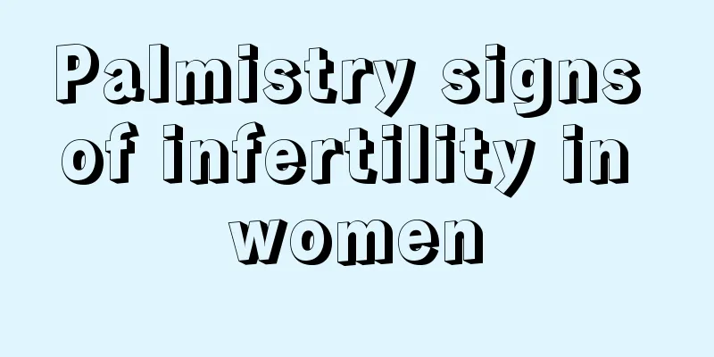 Palmistry signs of infertility in women