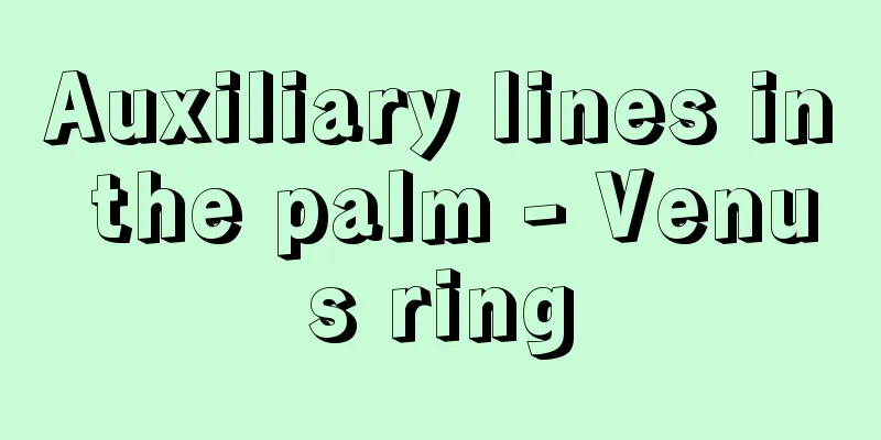 Auxiliary lines in the palm - Venus ring