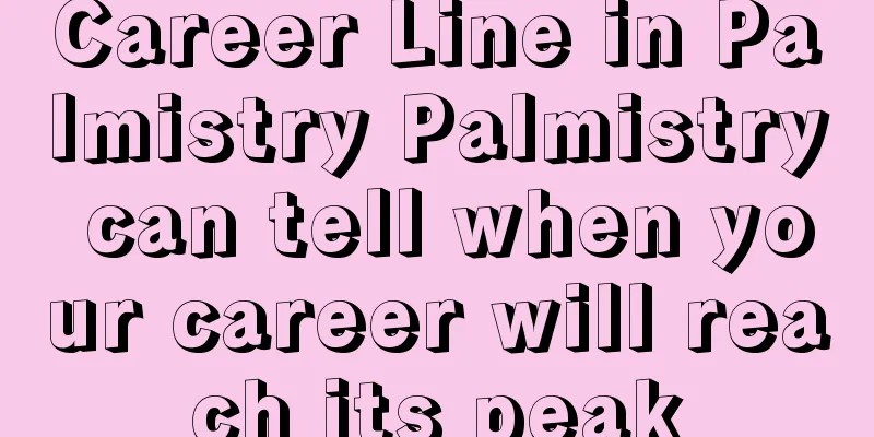 Career Line in Palmistry Palmistry can tell when your career will reach its peak